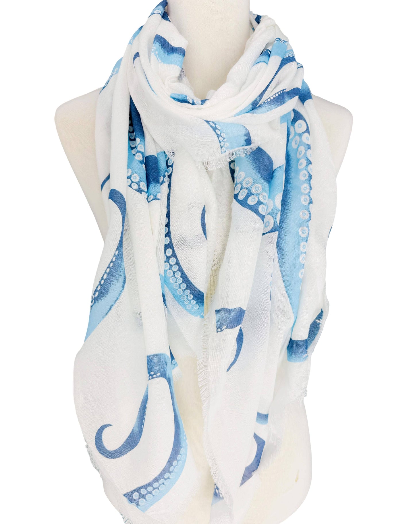 JC022508 3 Colors Octopus Scarf