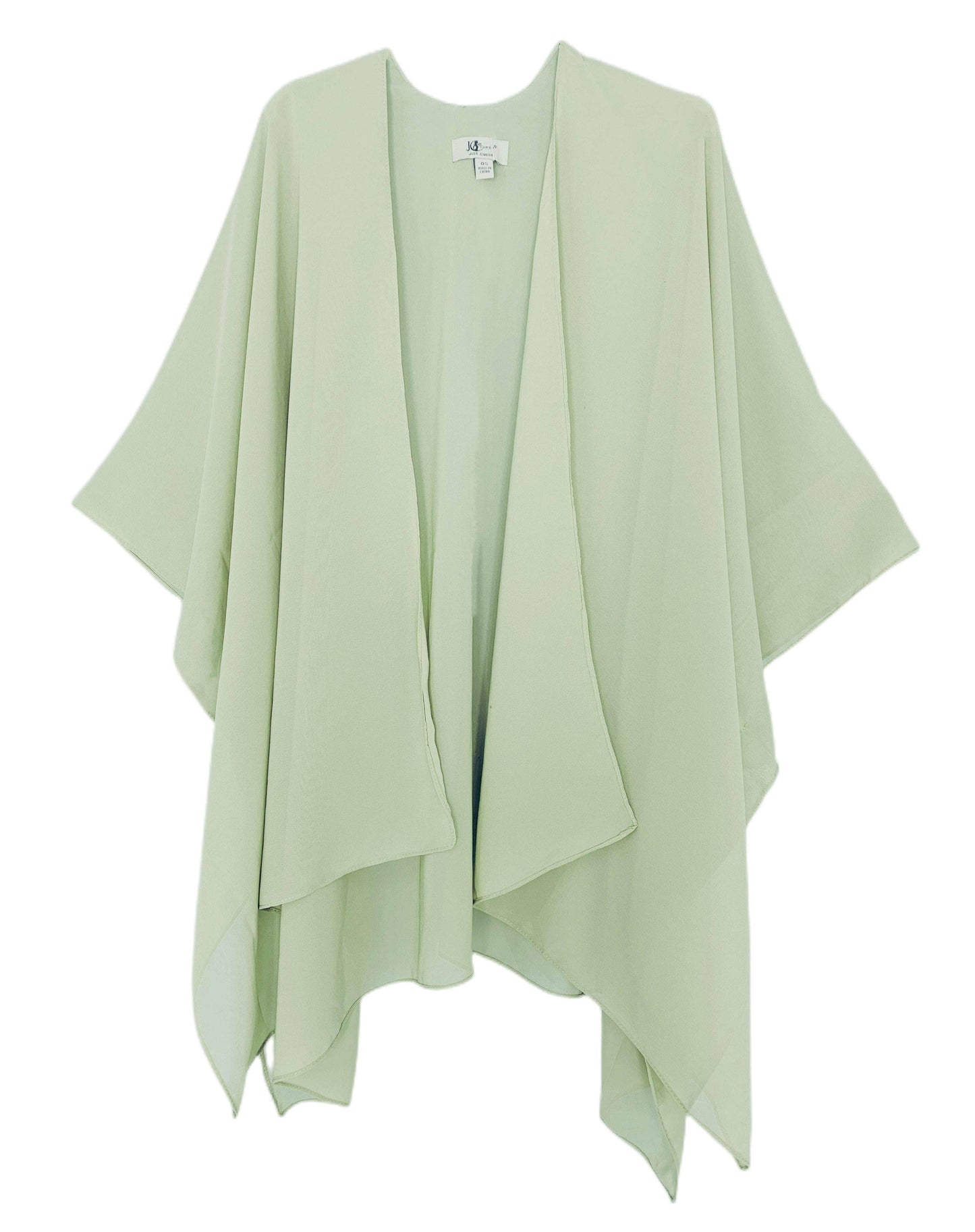 24 Colors--JC071034 Solid Color Lightweight Cover-Up/Kimono