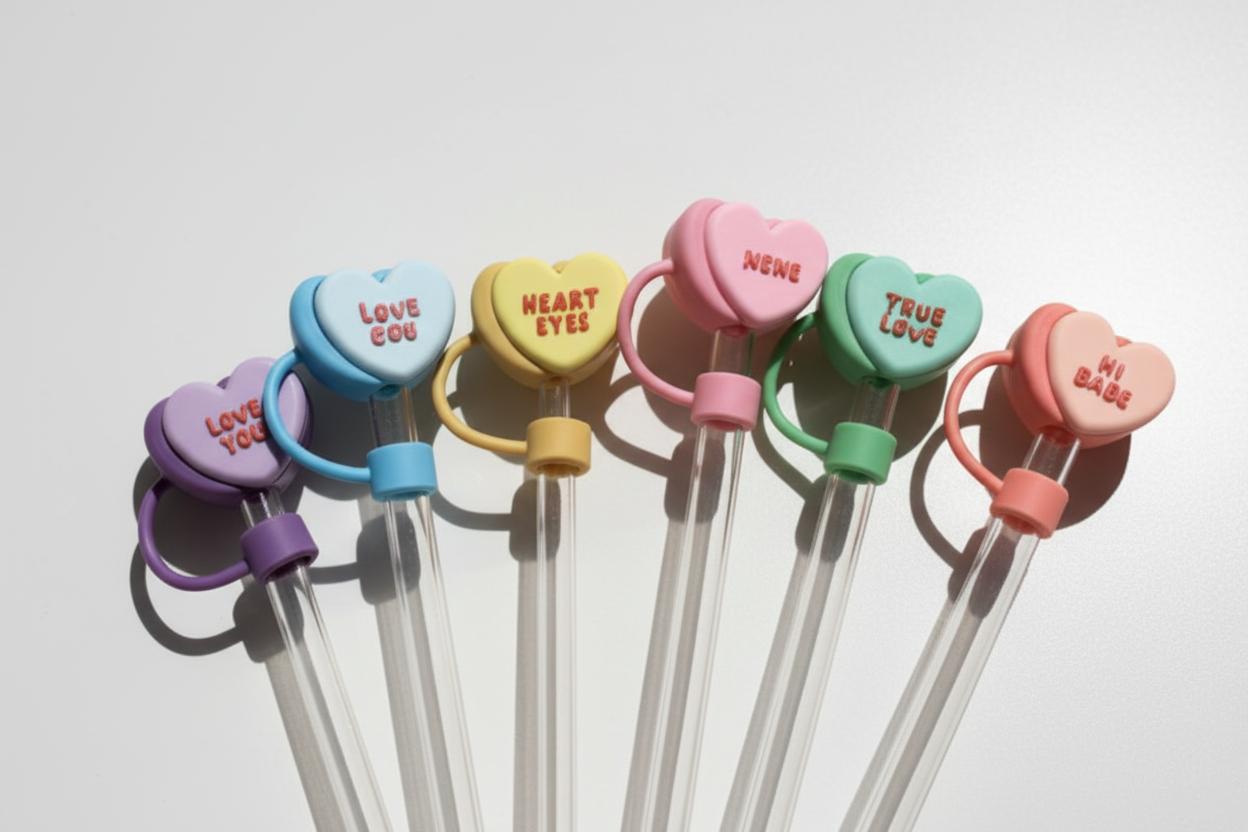 Straw topper