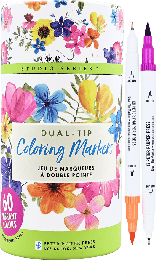 Studio Series Dual-Tip Coloring Markers (set of 60)