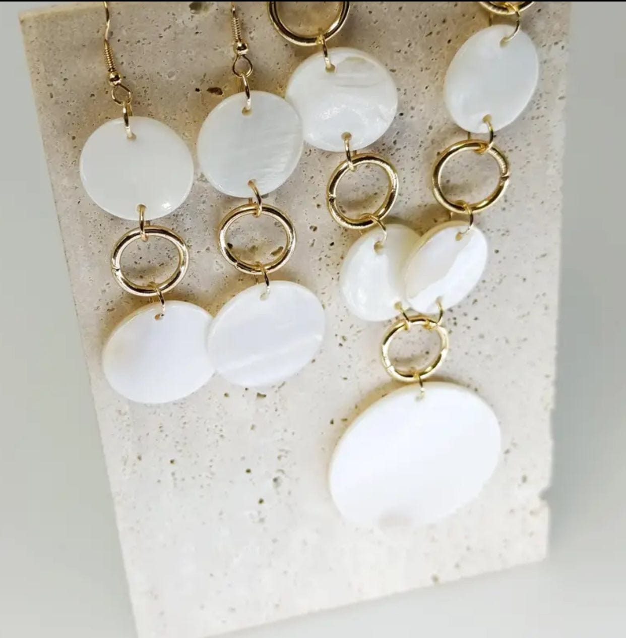 Shell Necklace and Earring Set