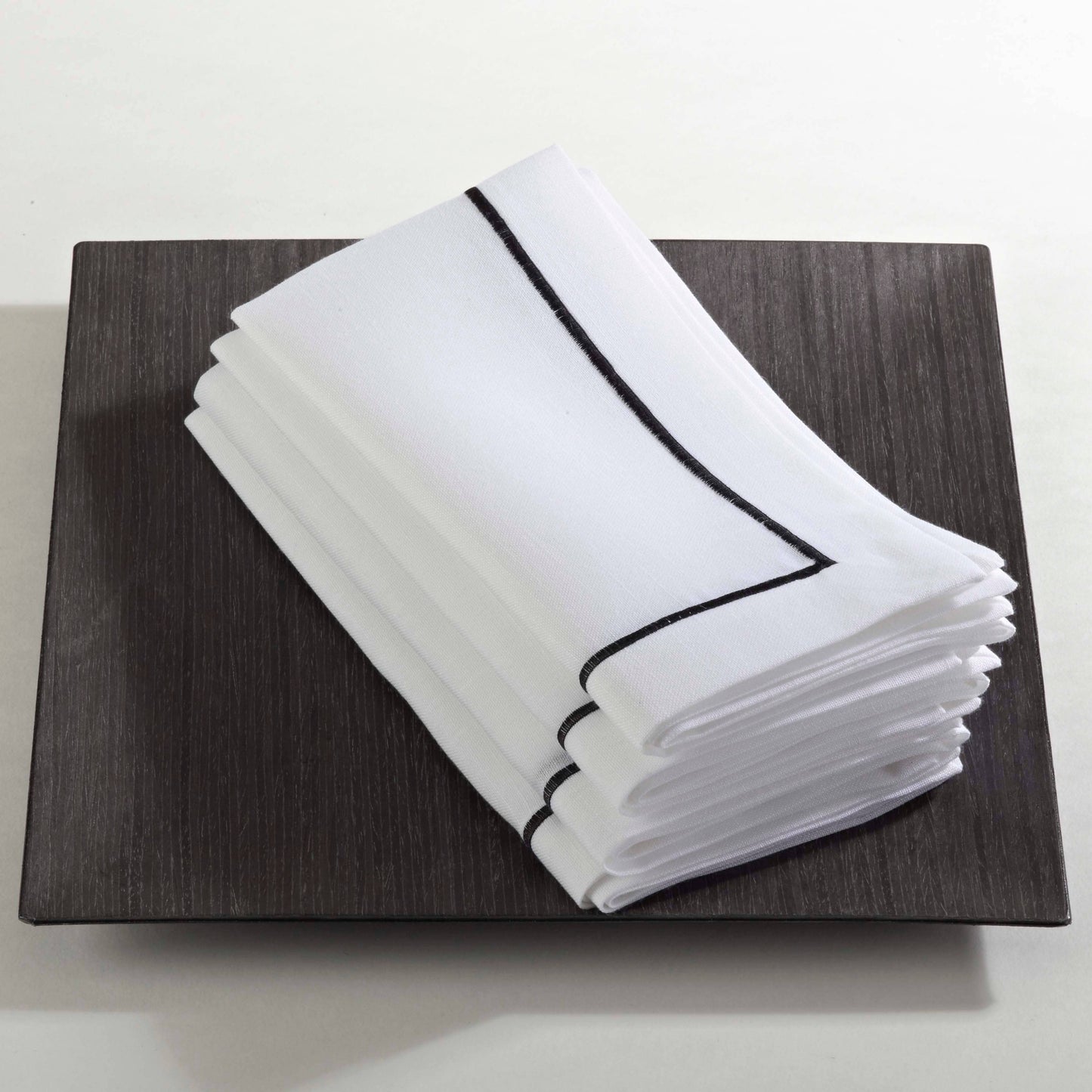 Embroidered Line Design Napkin