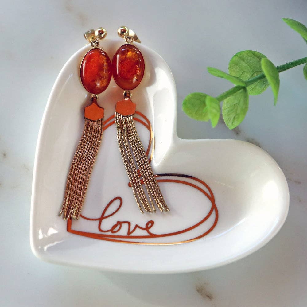 Heart Shaped Trinket Dish - Small