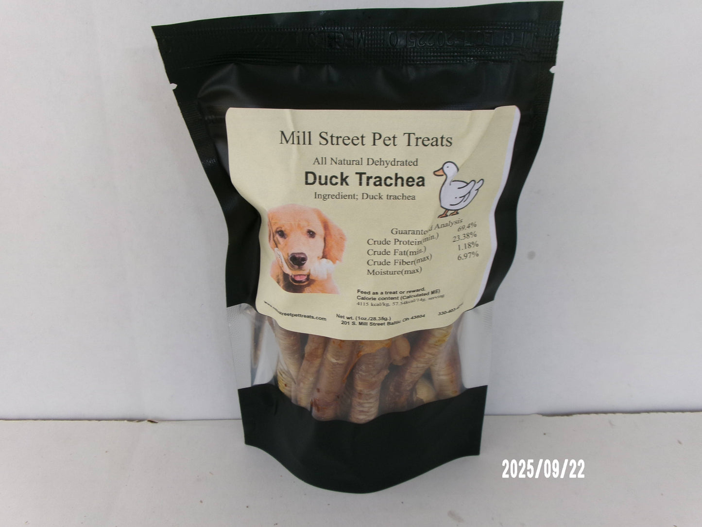 Duck Trachea Pcs./1oz.
