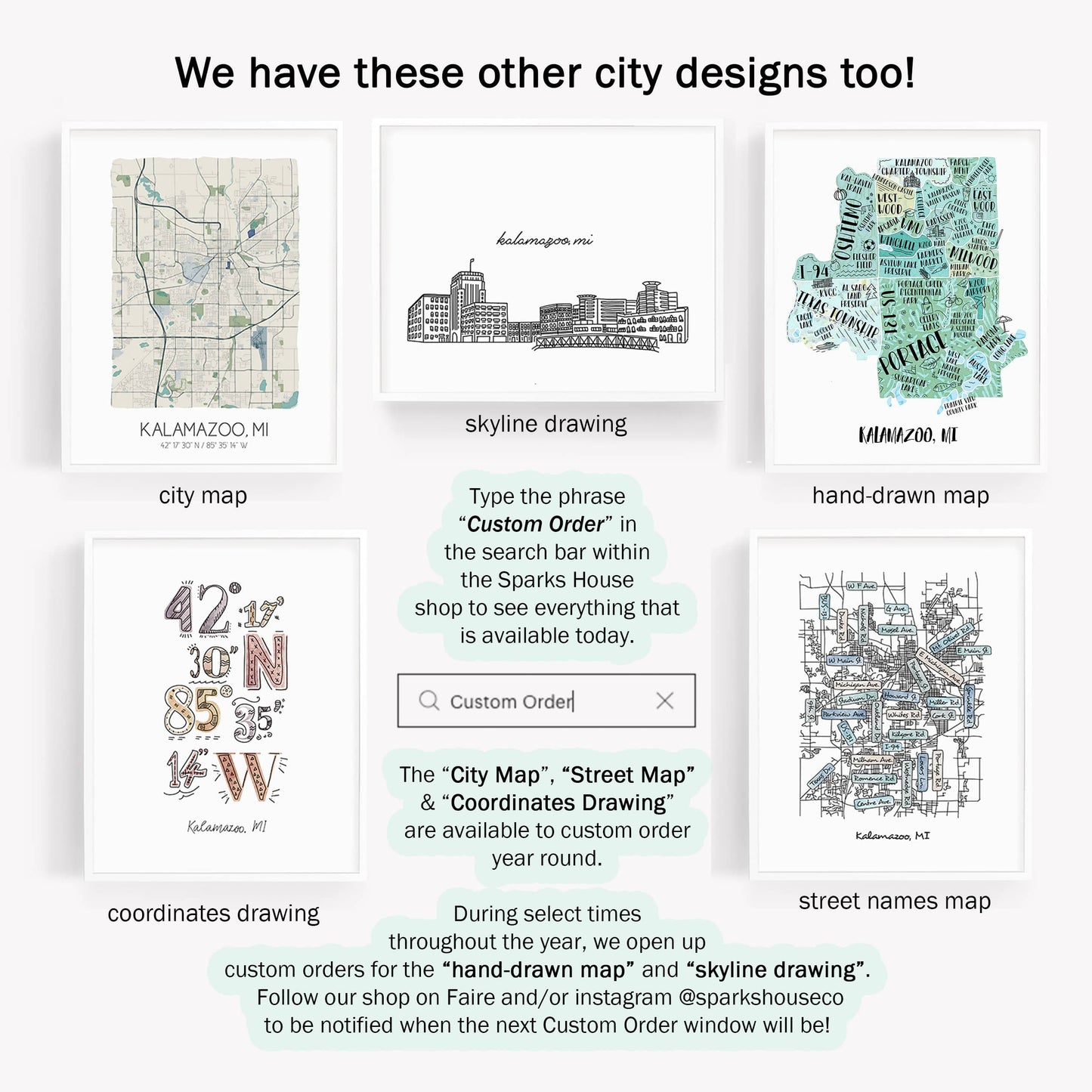 Street Map Print -