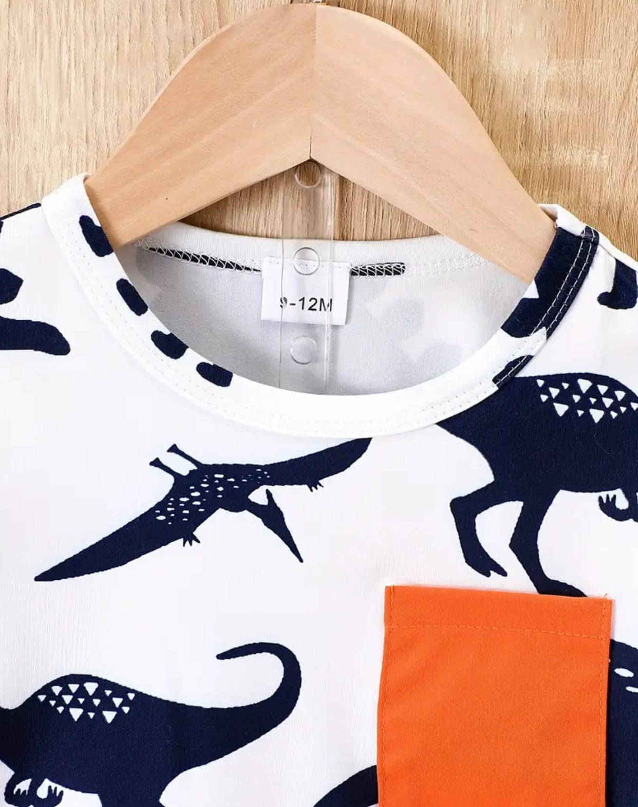 Dino Shirt and Shorts Set