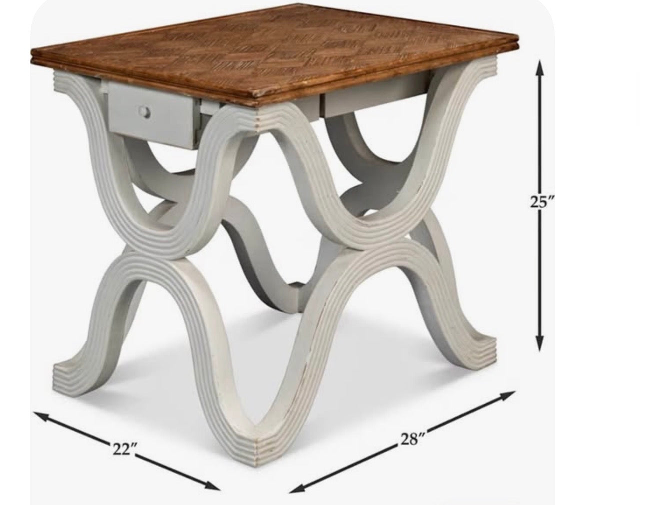 Sarried Wavy Side Table
