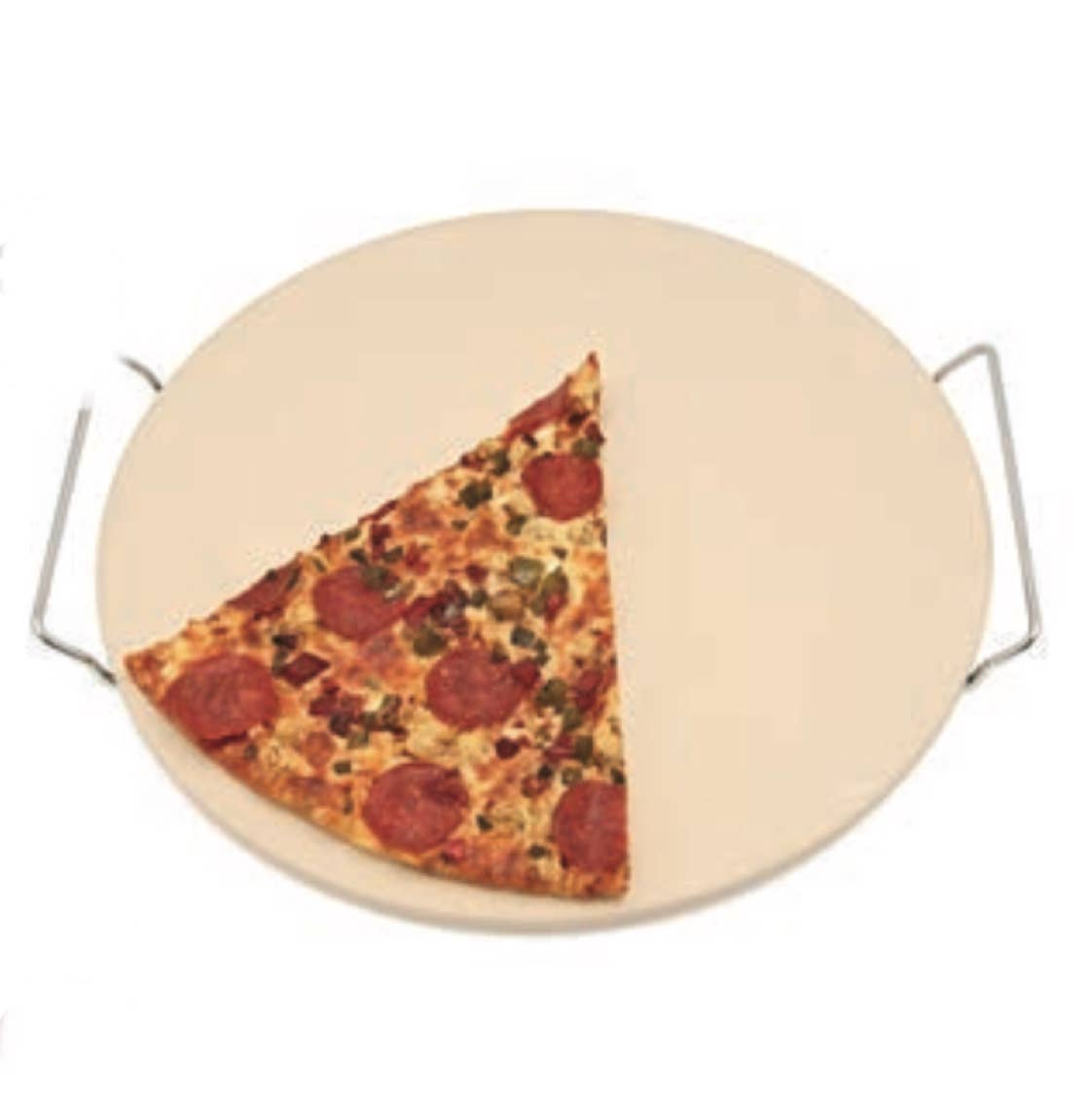 HW - Round Pizza Stone W/ Rack