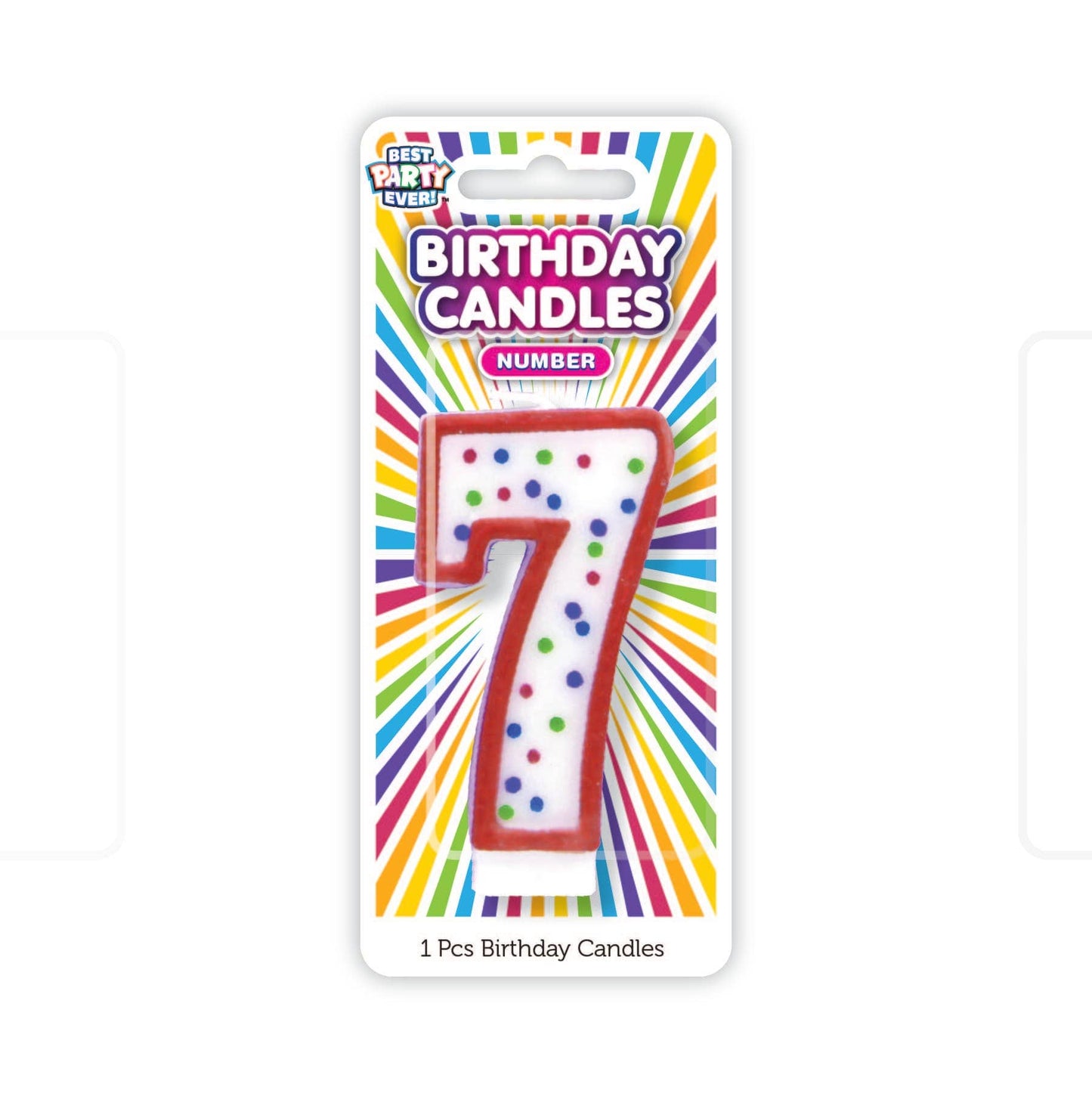 Number Birthday Candles 7