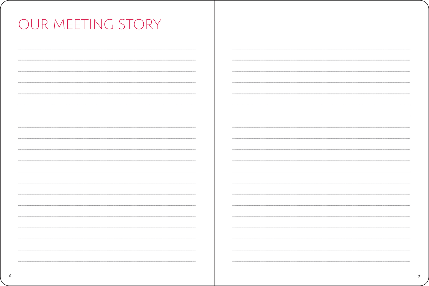 Lucky Us: A Couple's Discovery Journal