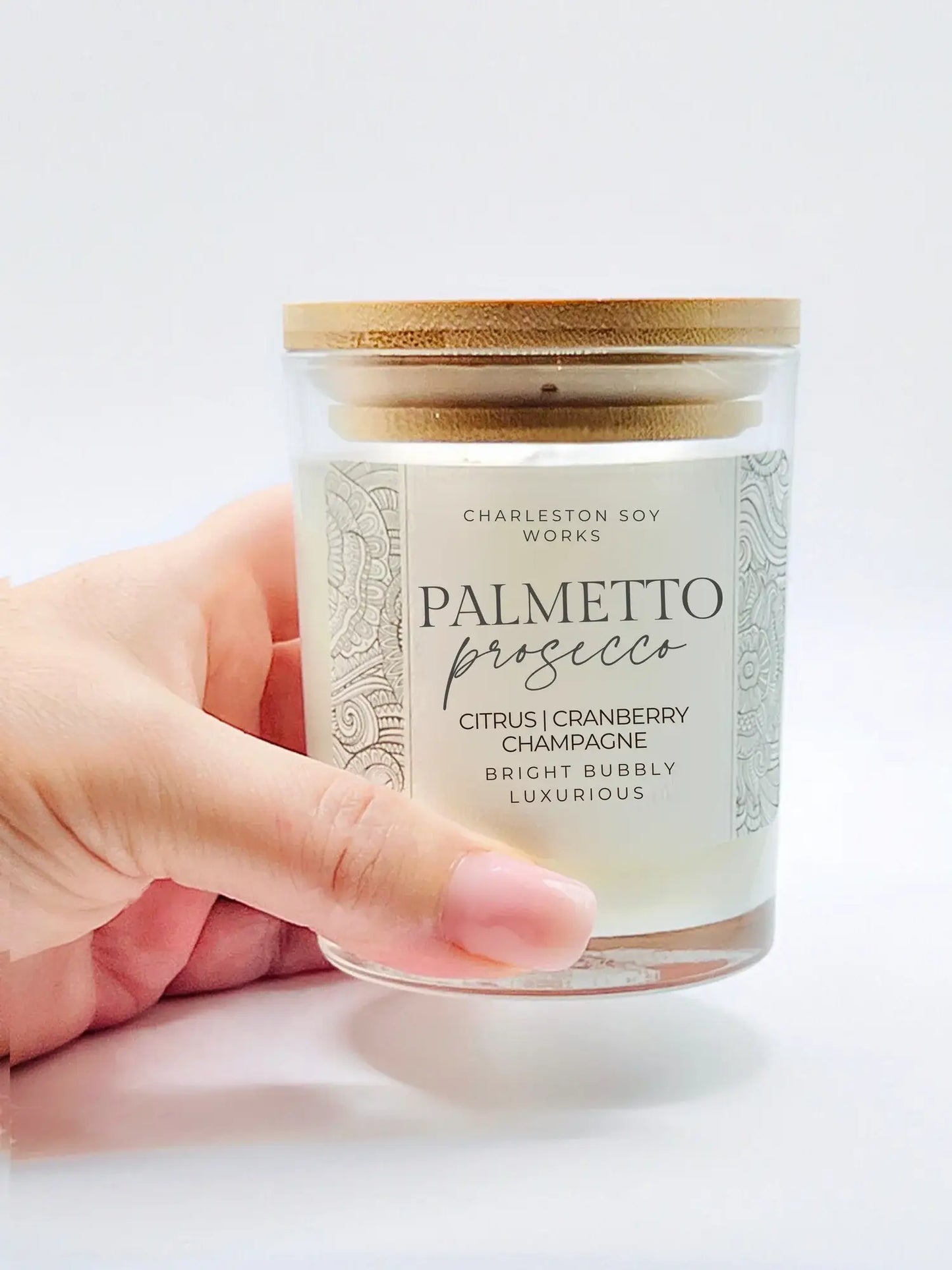 Palmetto Prosecco Lotion Candle
