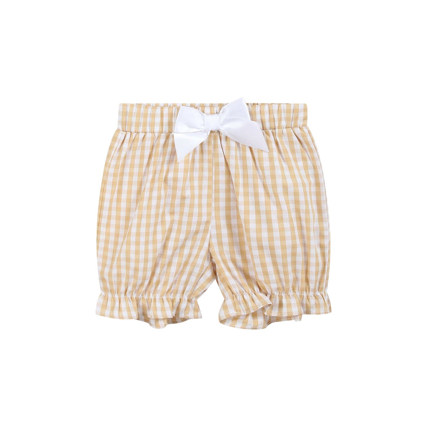 Light Brown Gingham Pumpkin Dress