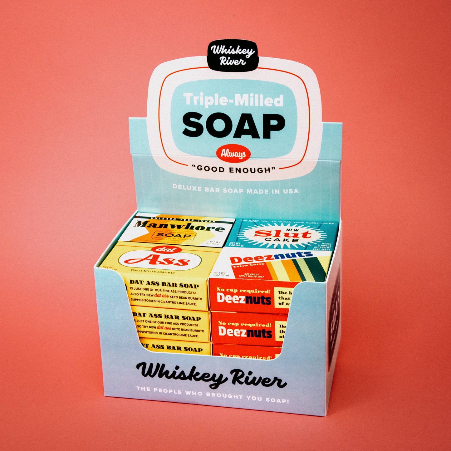 Deez Nuts Triple Milled Boxed Bar Soap | Funny Soap