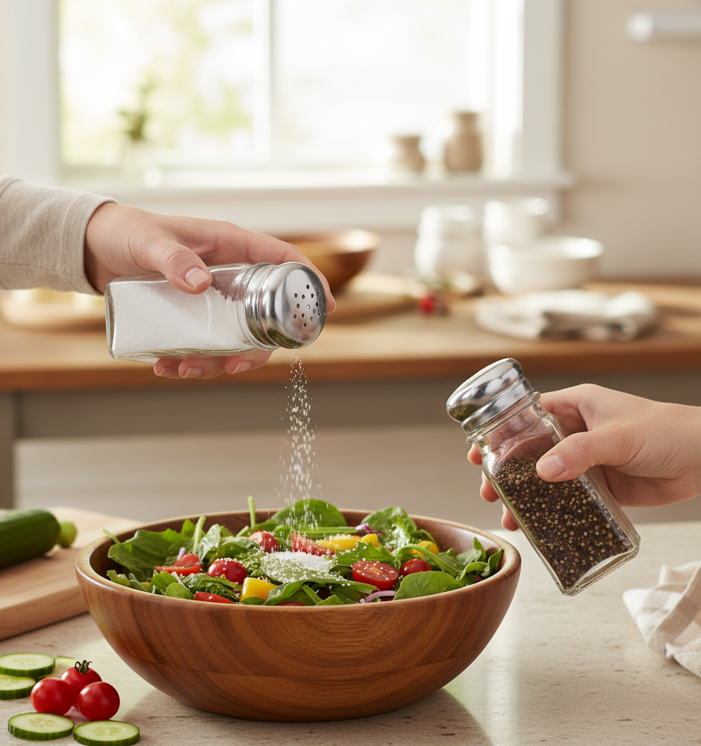 Housewares Studio Square Glass Salt & Pepper Shakers