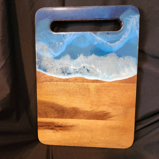 Large acacia ocean