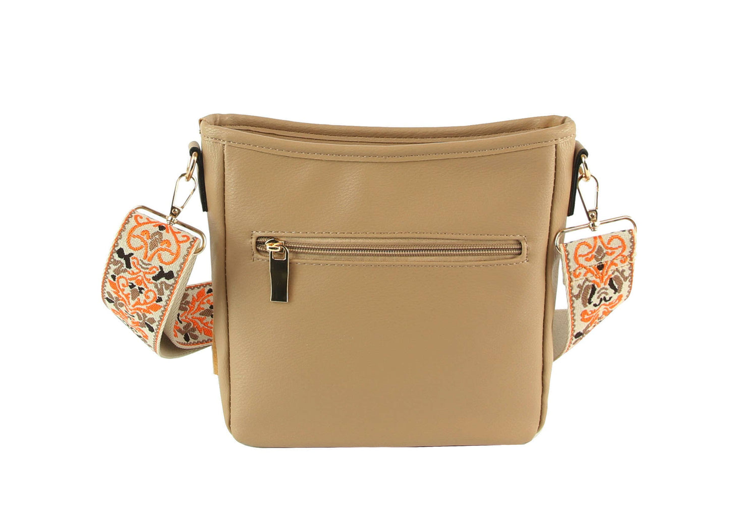 Women Crossbody Guitar strap Tassel Handbag