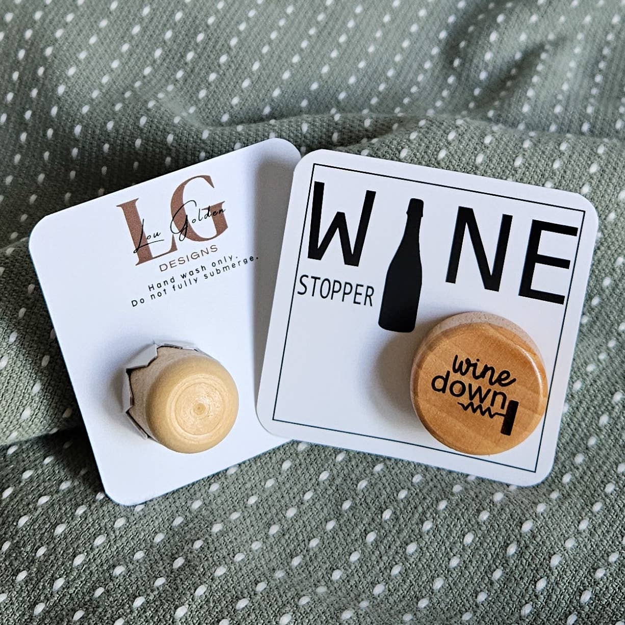 Wine Down Wine Stopper