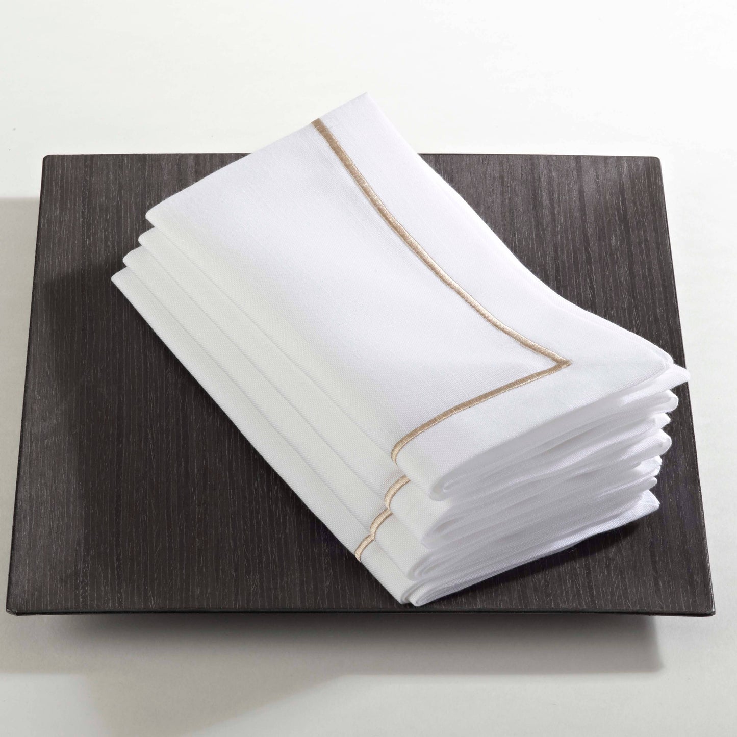 Embroidered Line Design Napkin