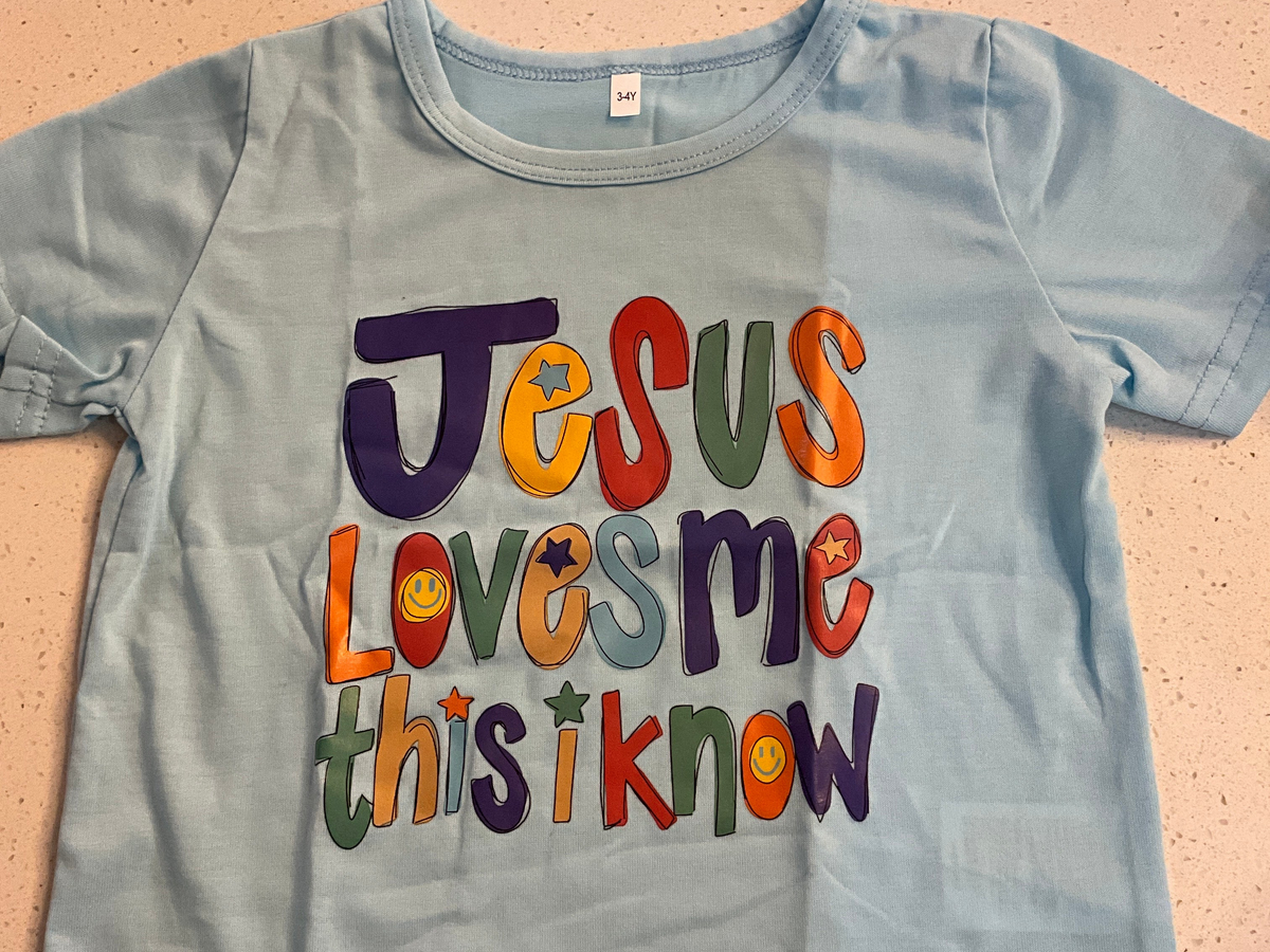 Children’s Jesus Loves Me Shirt