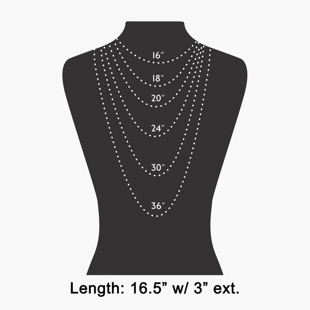 Arrow Coin Pendant Rectangle Acrylic Beaded Necklace HD
