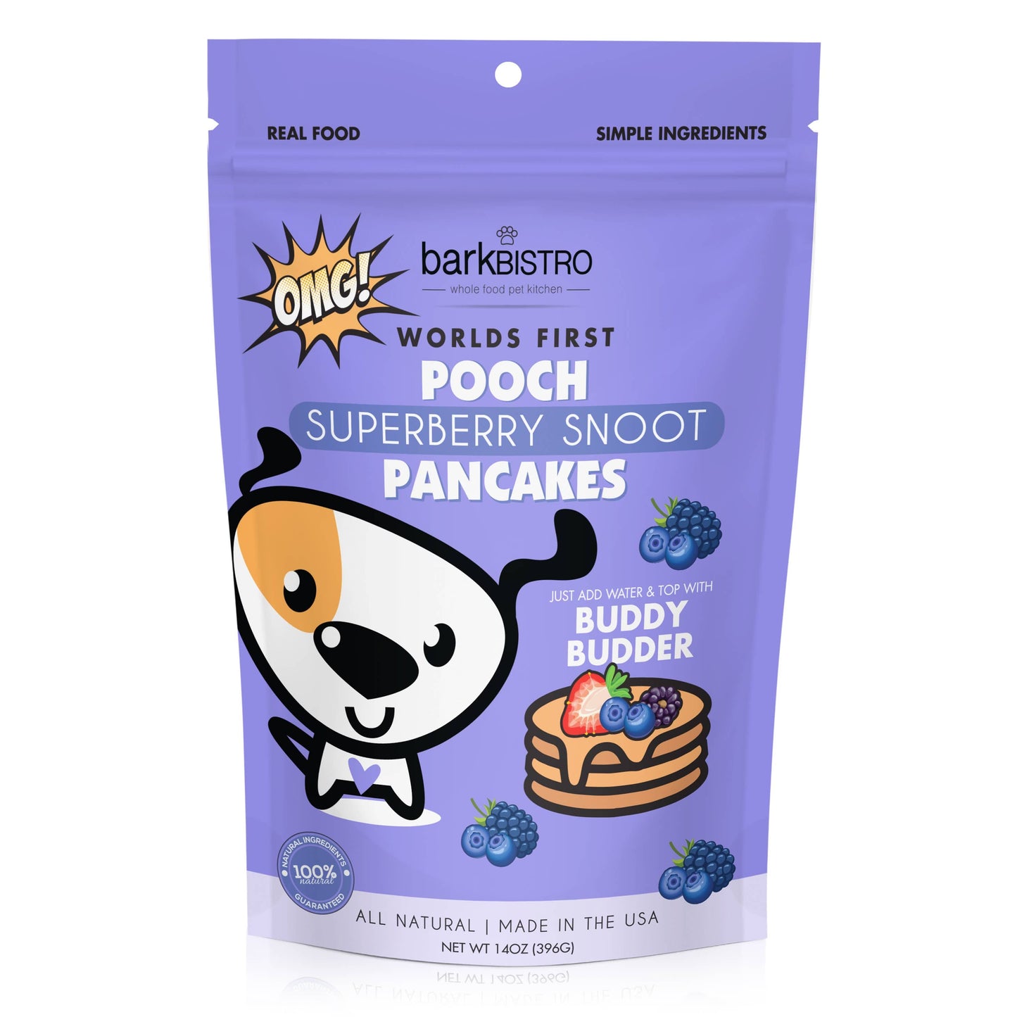 Dog Pancakes Pooch Pancakes Flavor Pack Case 12