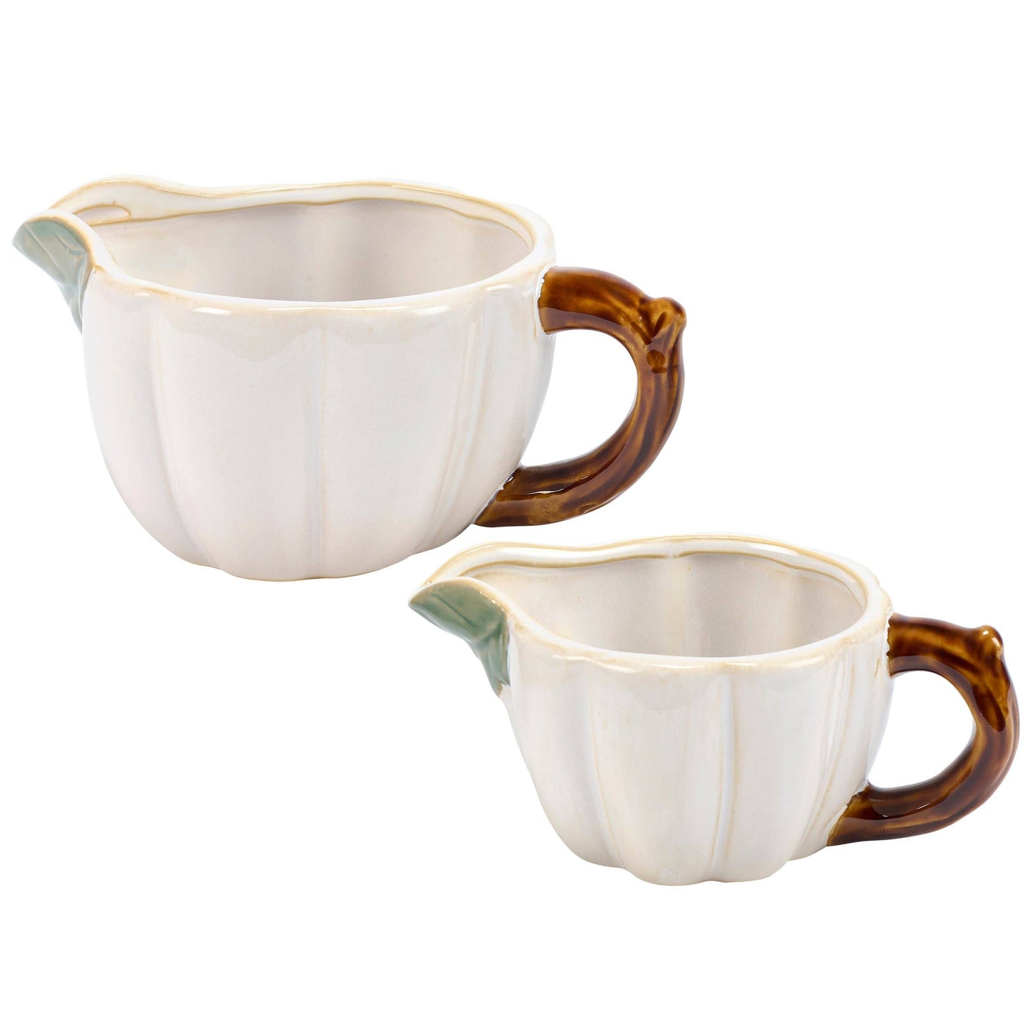 White Pumpkins Creamer Set