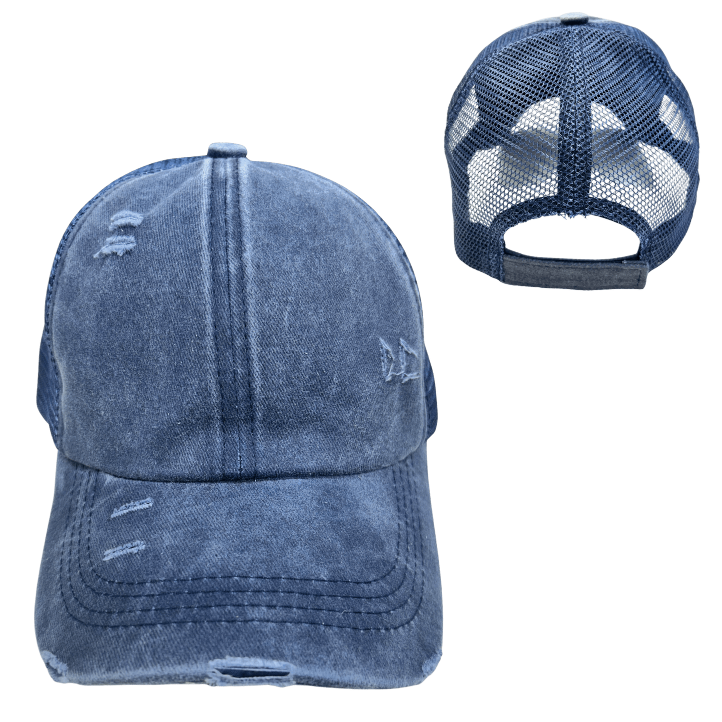 YOUR PERSONALIZED TOWN, STATE, AND LATITUDE / LONGITUDE HATS: Charcoal with White Mesh Unisex