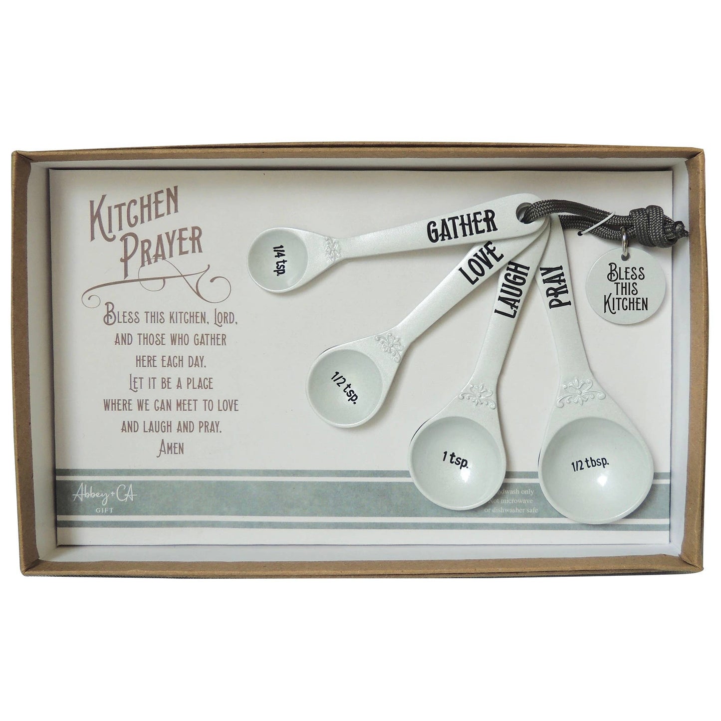Kitchen Prayer Measuring Spoons