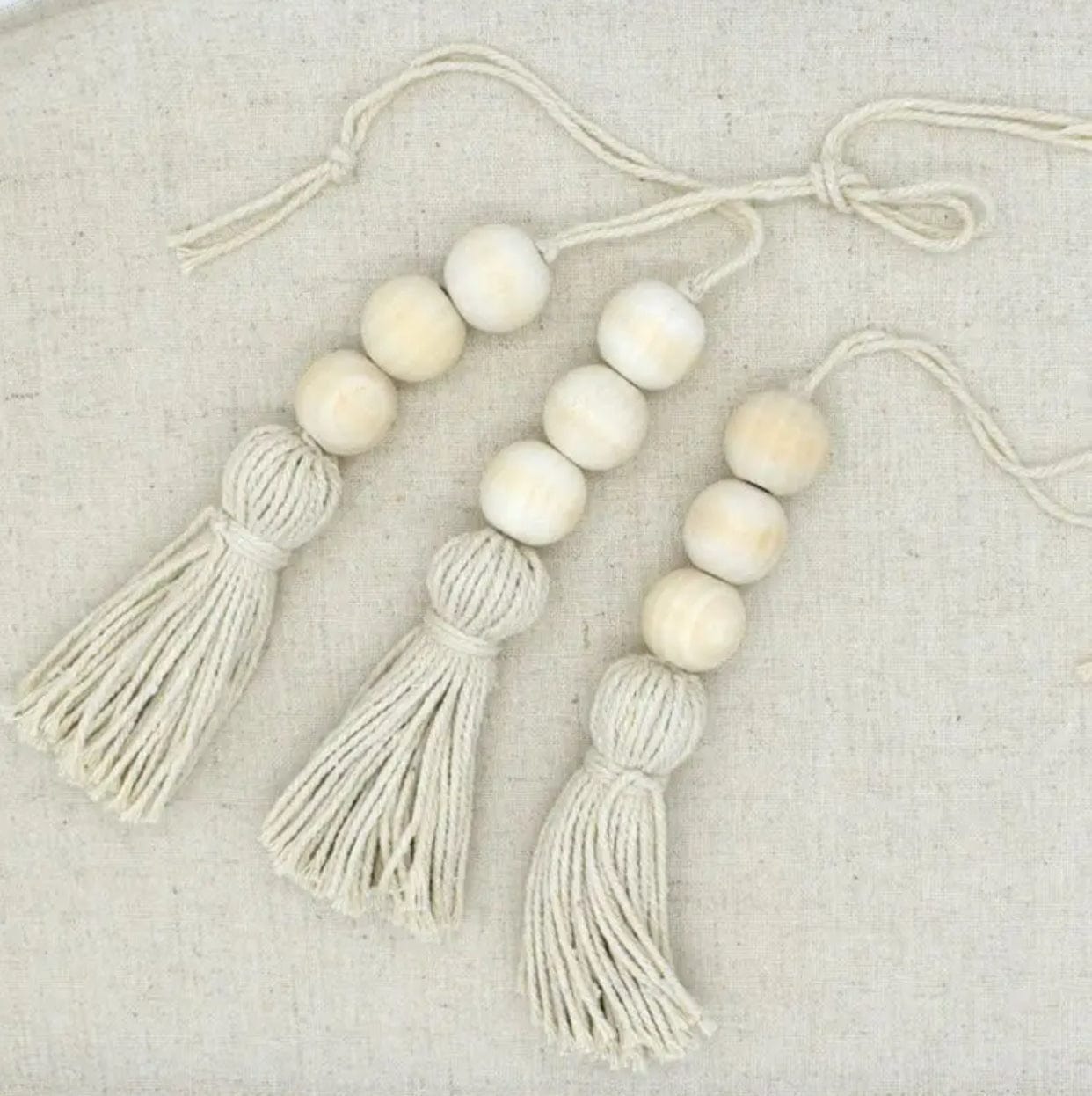 Rustic Natural Wood Beads