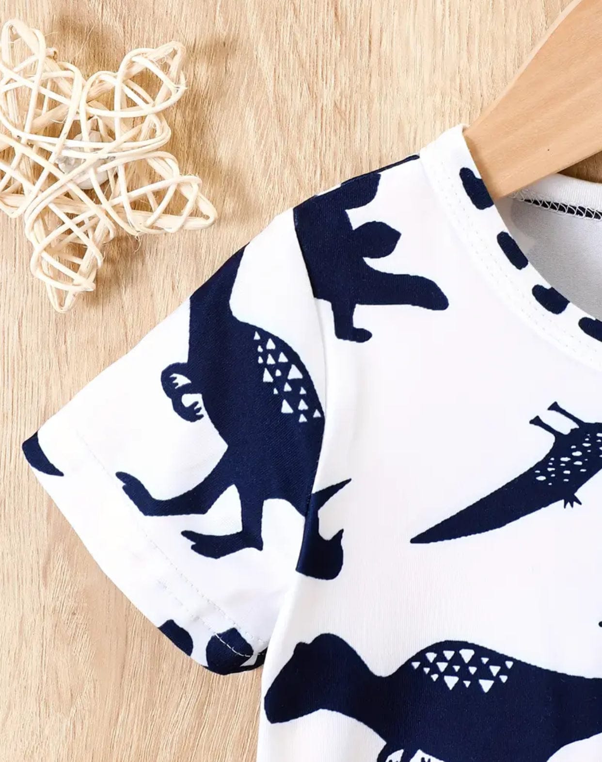 Dino Shirt and Shorts Set