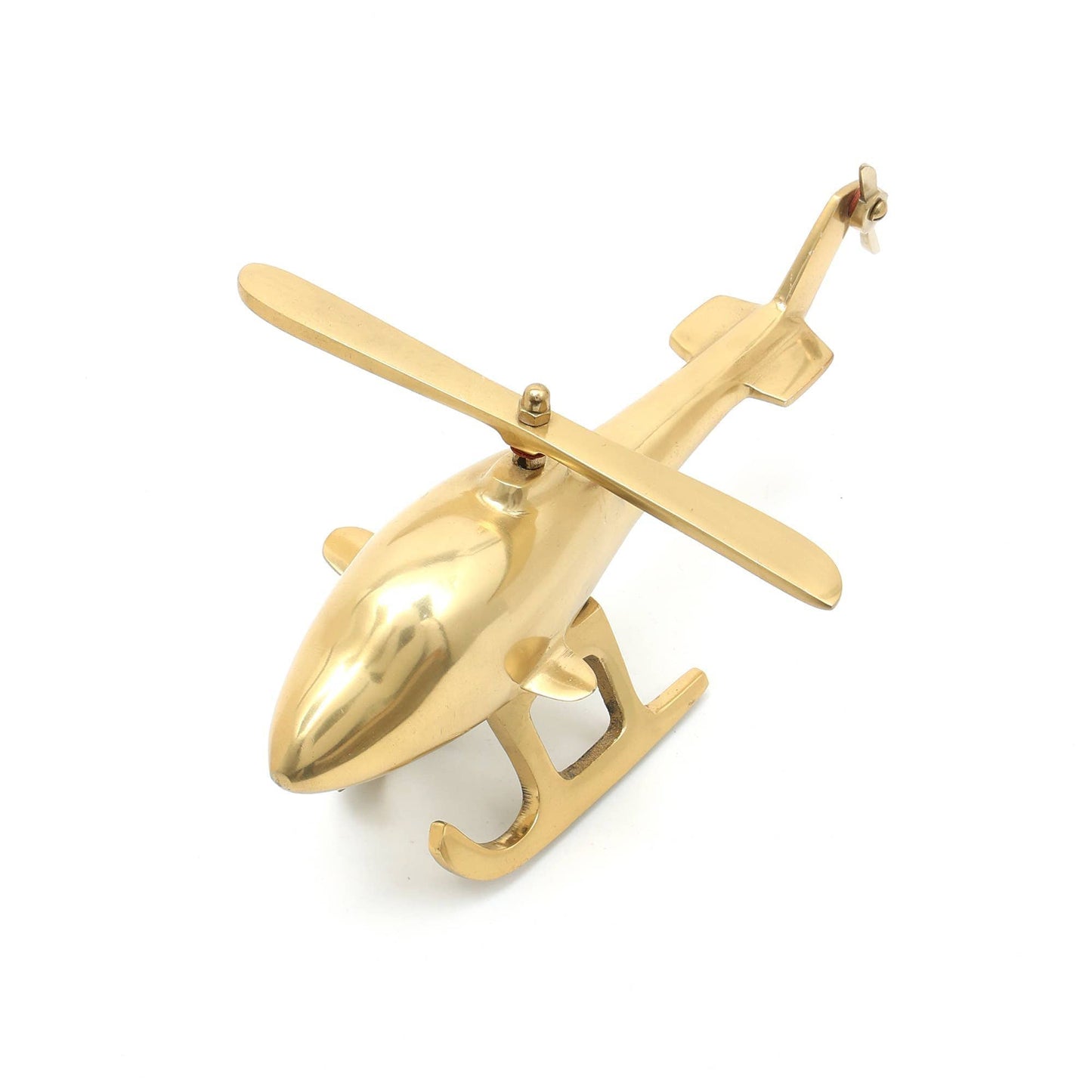 Decorative Helicopter-Accent Figurine