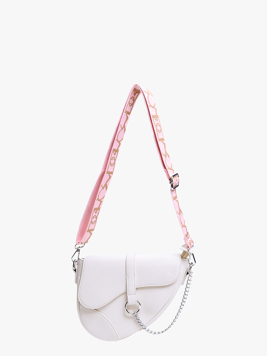 PP2027 Bree Asymmetrical Crossbody w/ Chain and Guitar Strap