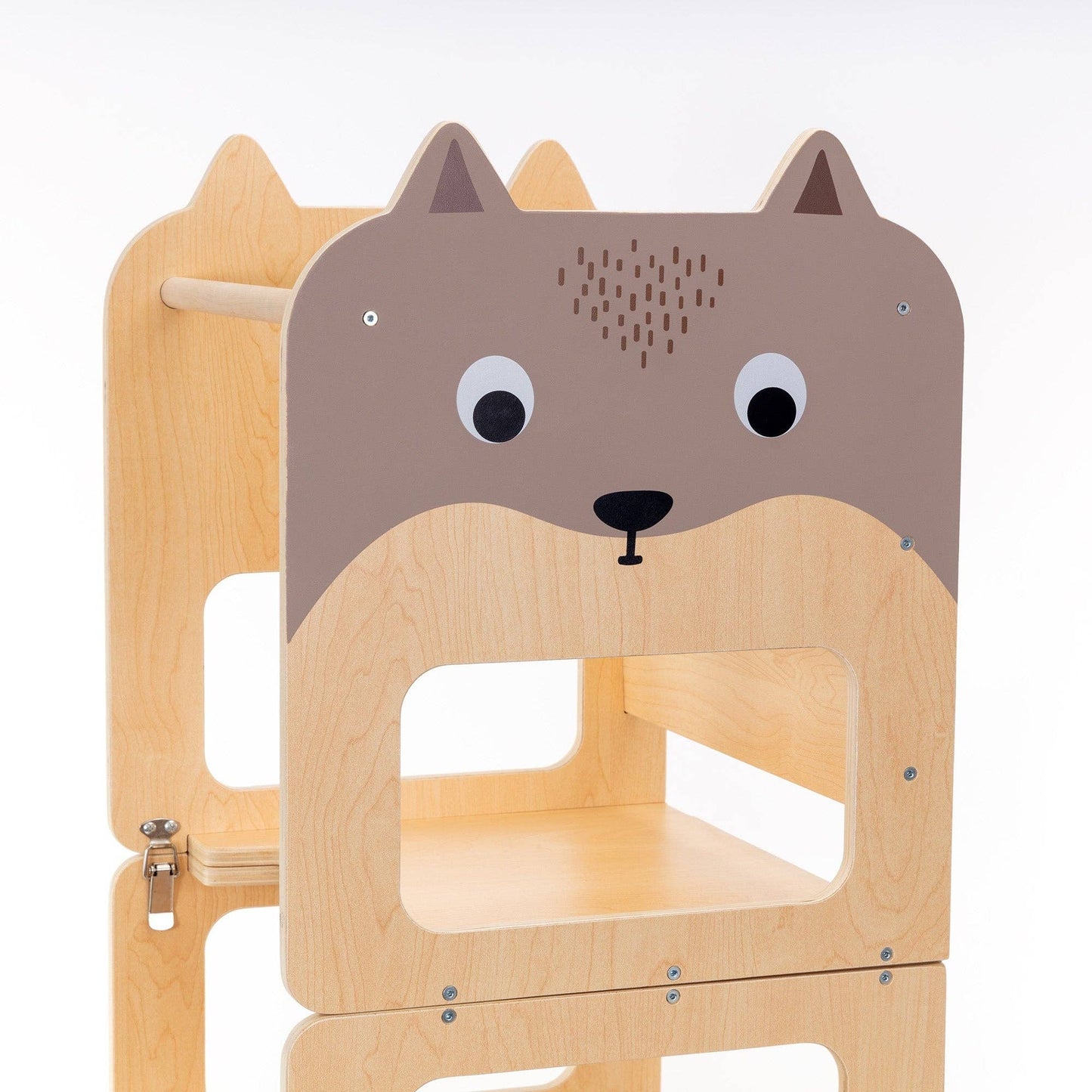 Convertible Montessori Toddler Tower 4-in-1 Step Stool, Desk