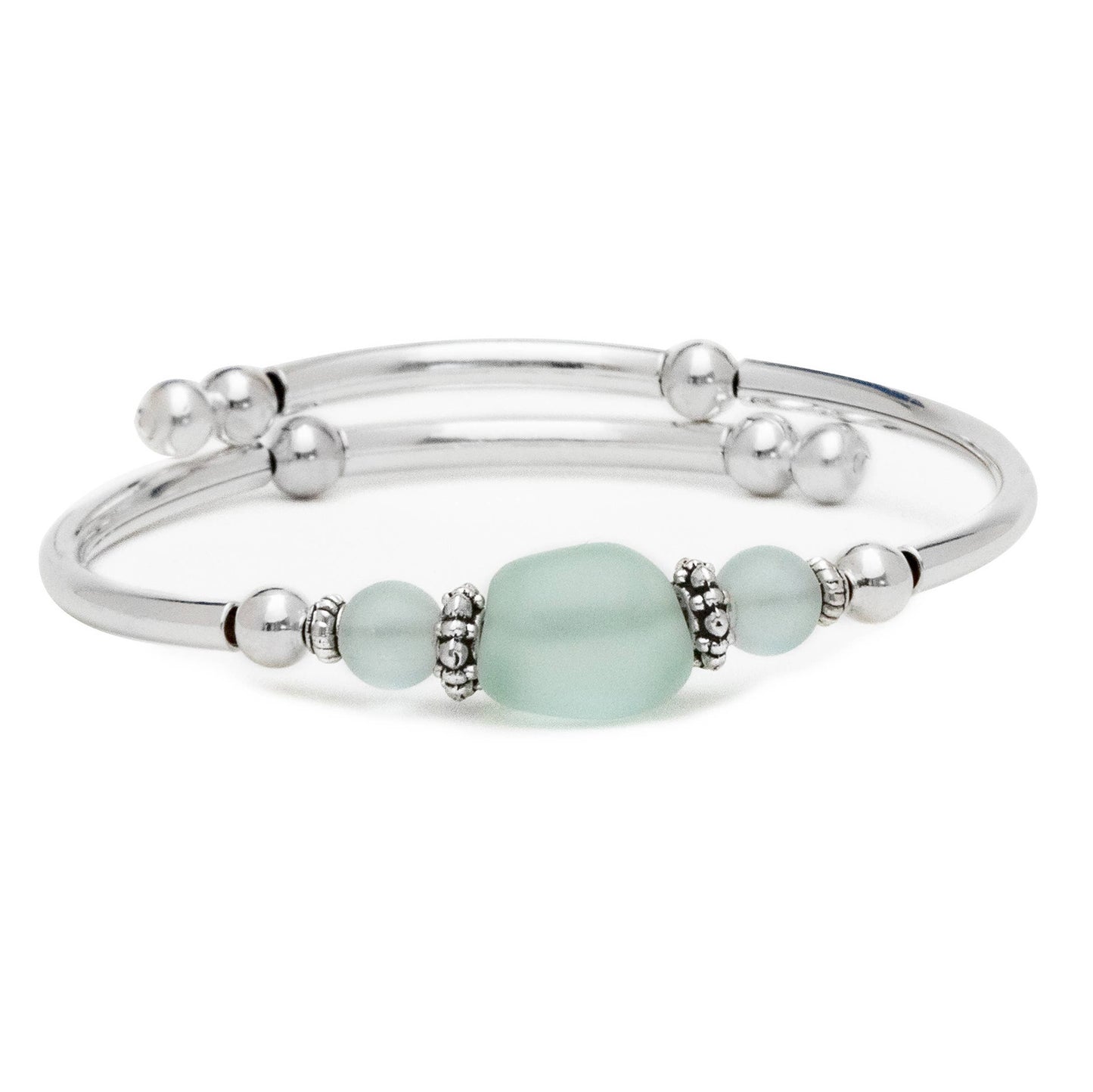 Coke Sea Glass Single Bracelet