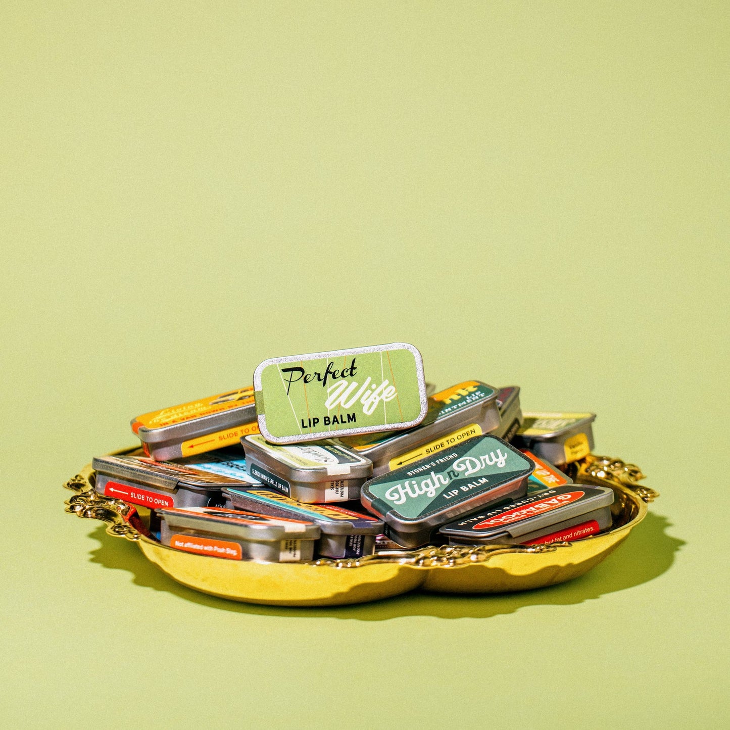 Perfect Wife Lip Balm | Funny Old School Tin