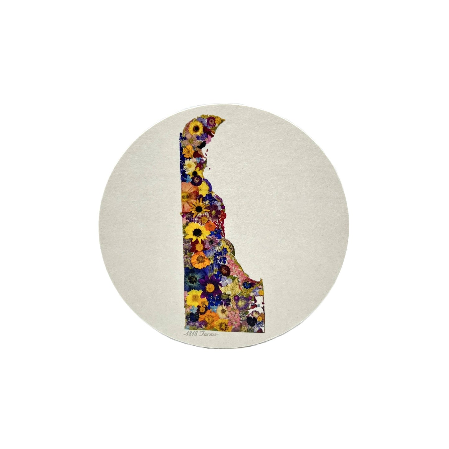 "Where I Bloom" State Coasters- Set of 6