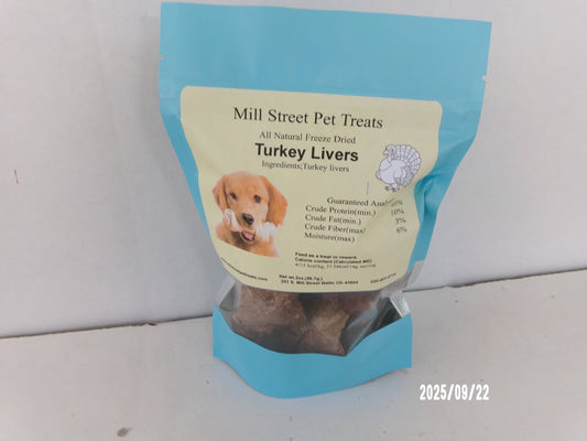 Turkey Livers Freeze Dried/2oz.