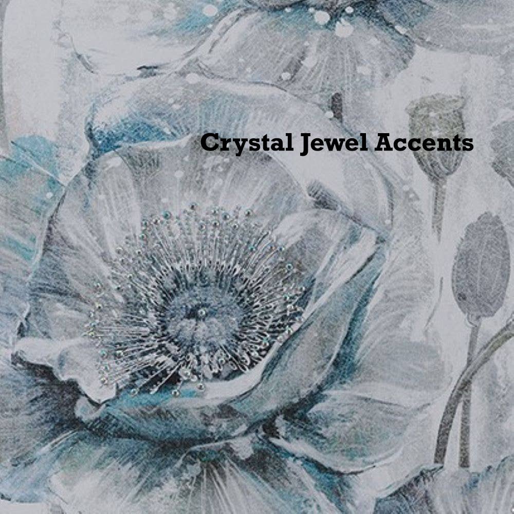 Crystal Poppies Canvas Print