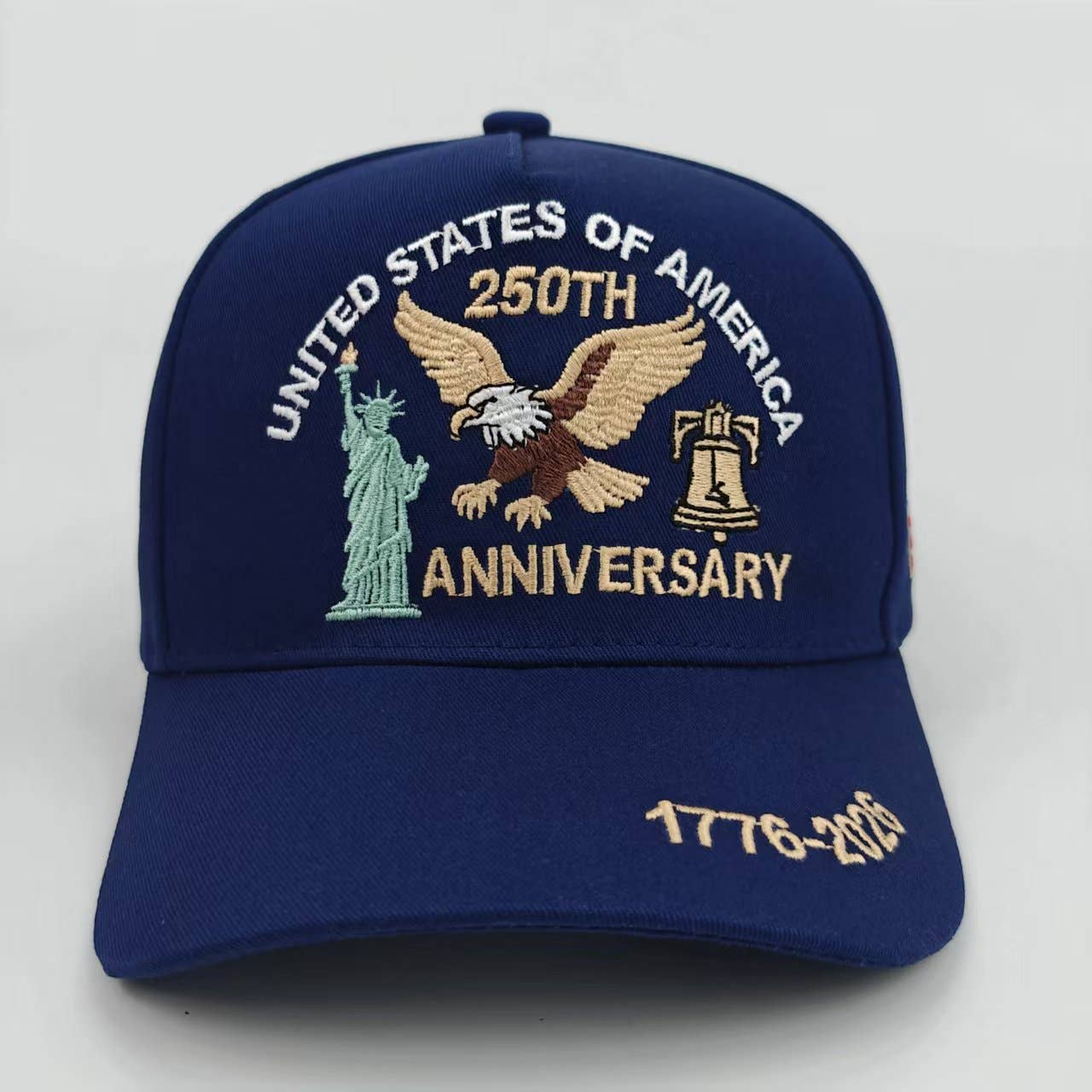 250th Anniversary Liberty Eagle Embroidered Baseball Cap