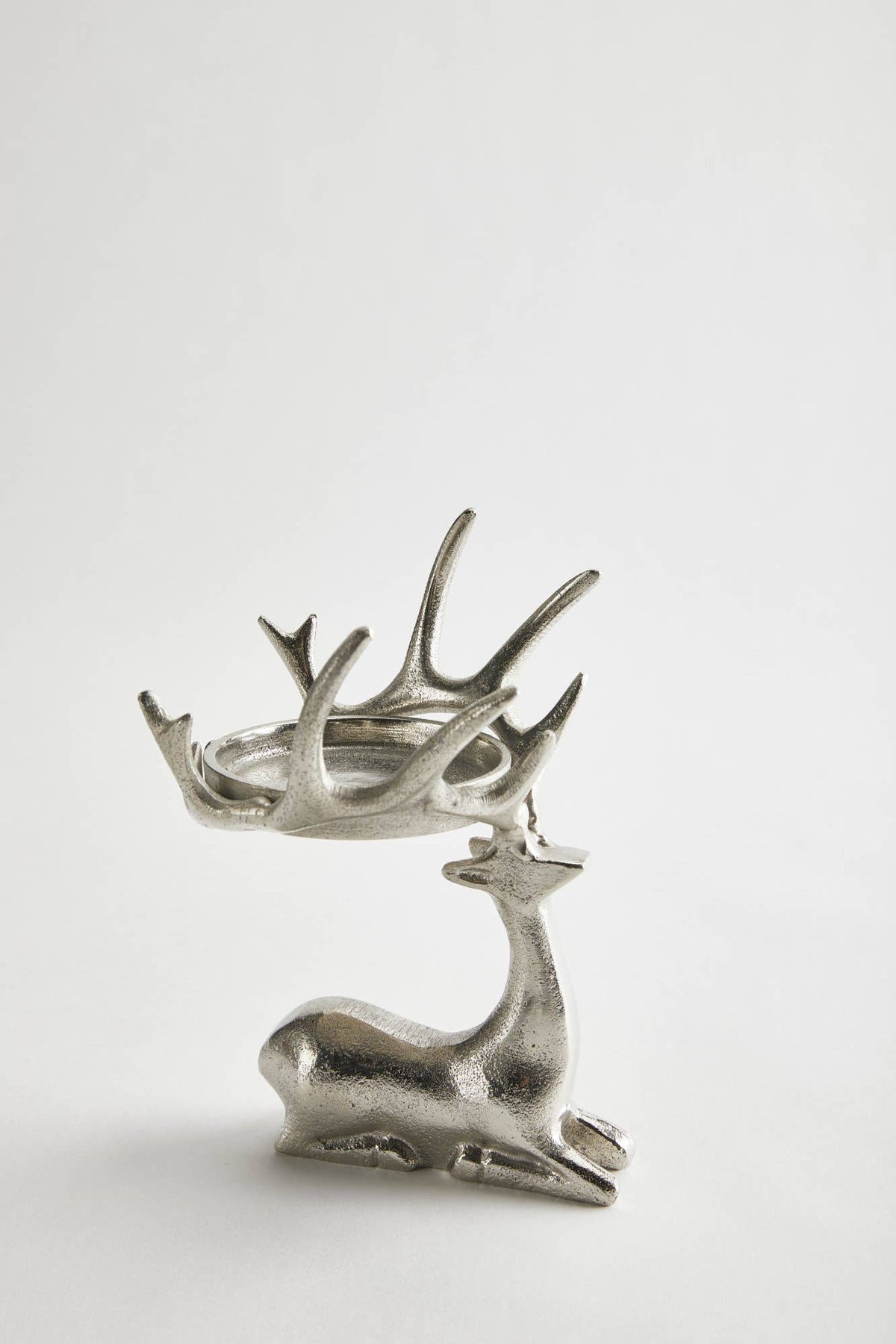 Sitting Reindeer Candle Holder