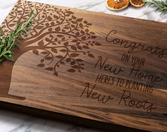 Congrats On Your New Home Cutting Board
