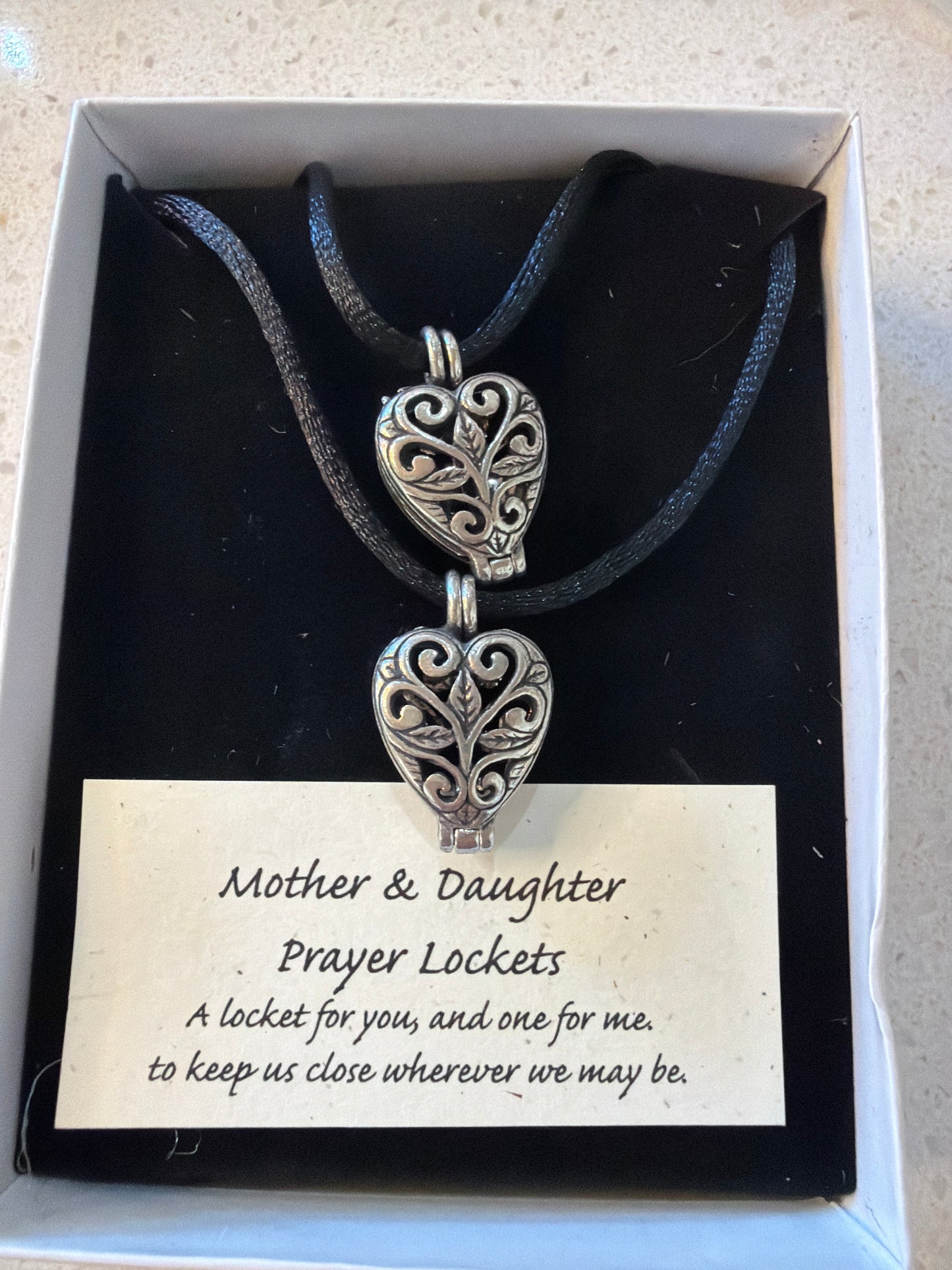 Prayer Locket Mother Daughter