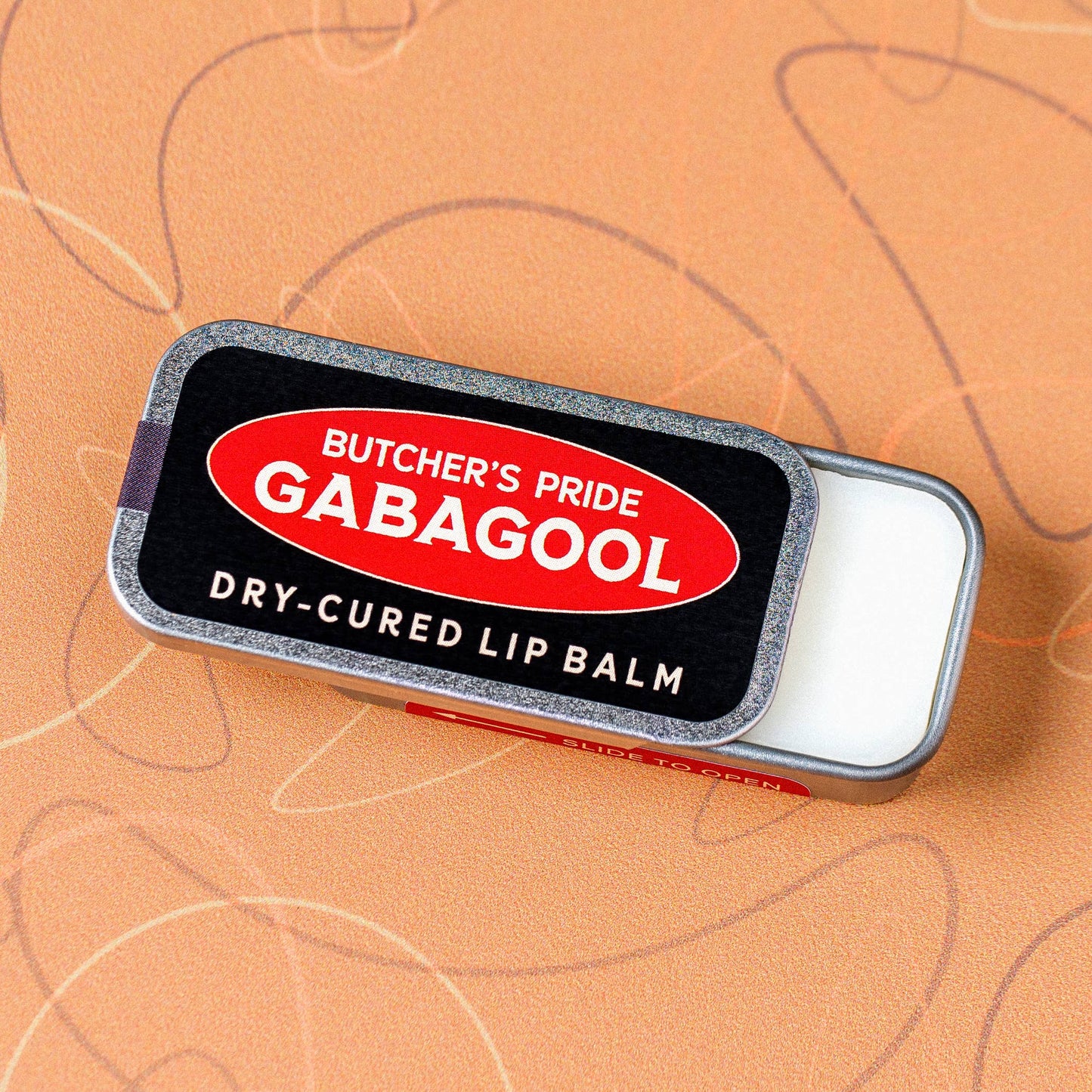 Gabagool Lip Balm | Funny Old School Tin