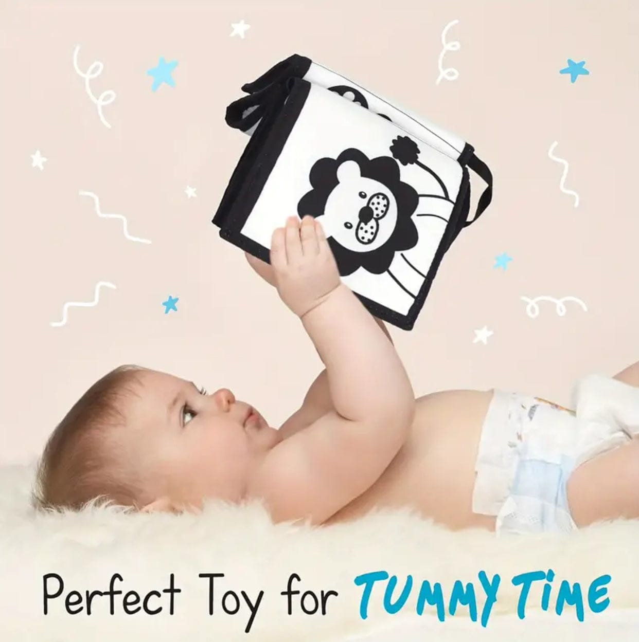 Soft Fabric Baby Book
