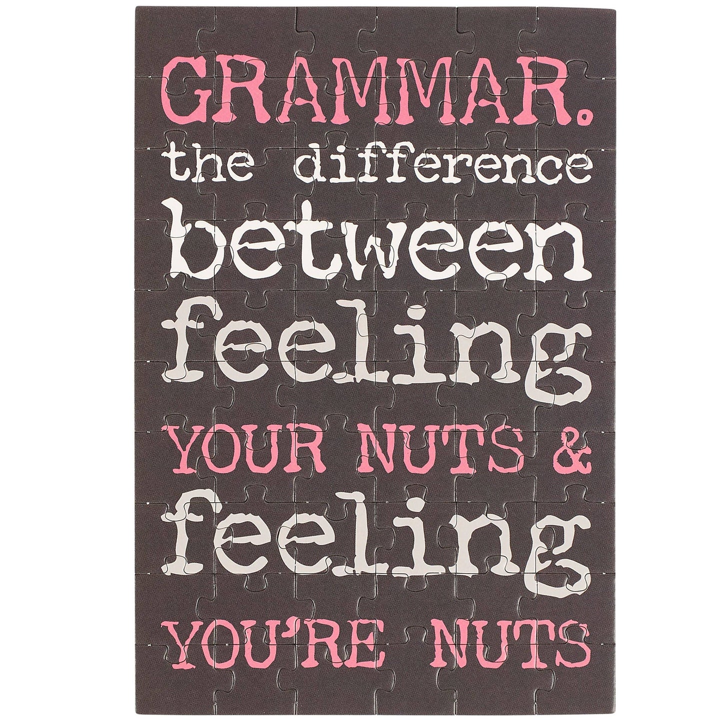 Grammar Puzzle Card