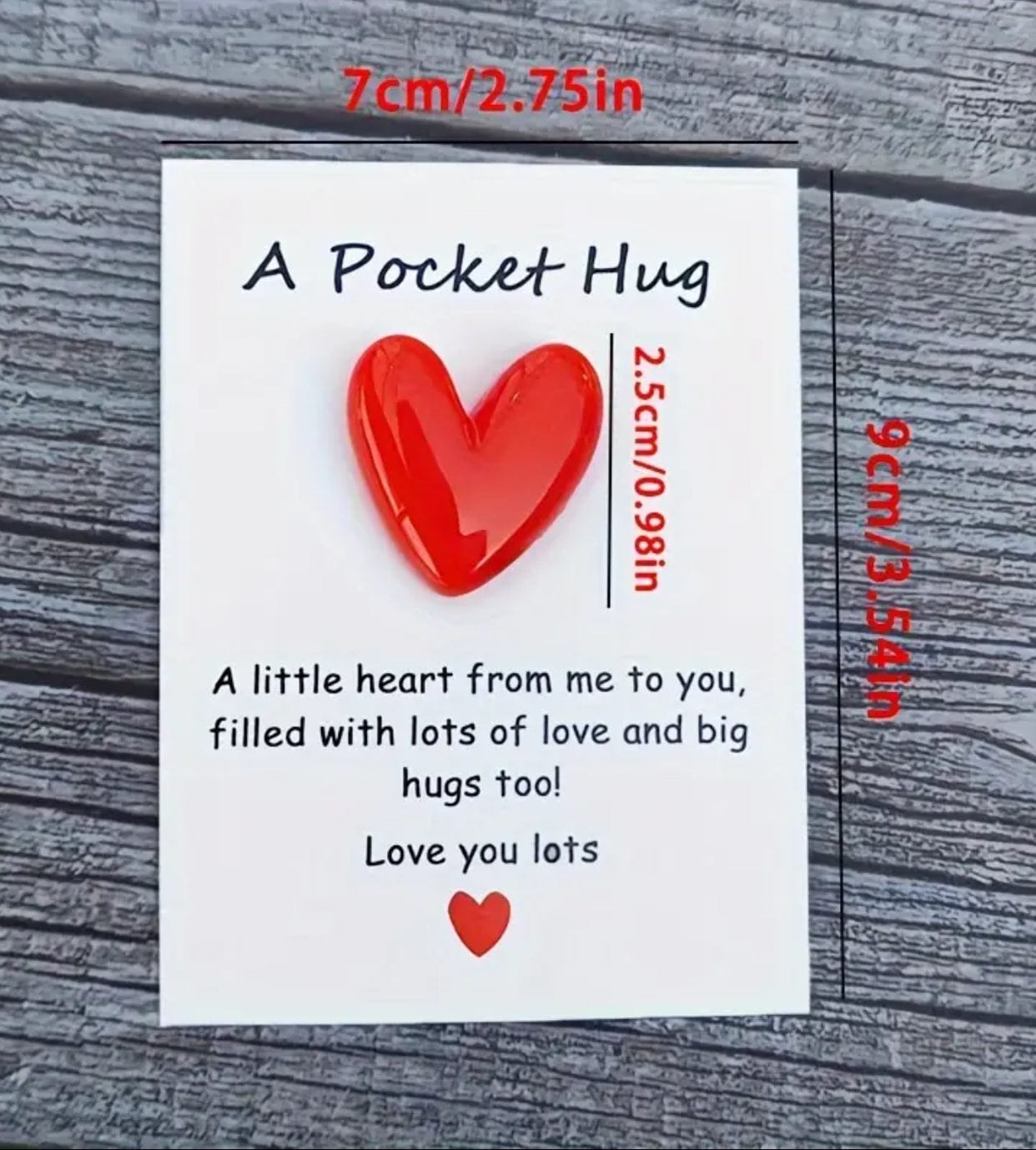 A Perfect Hug Card and Token