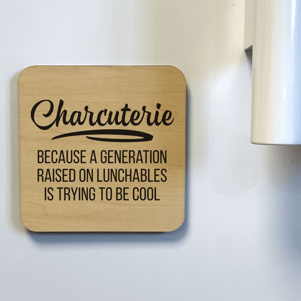 CHARCUTERIE FUNNY Magnet/Drink Coaster