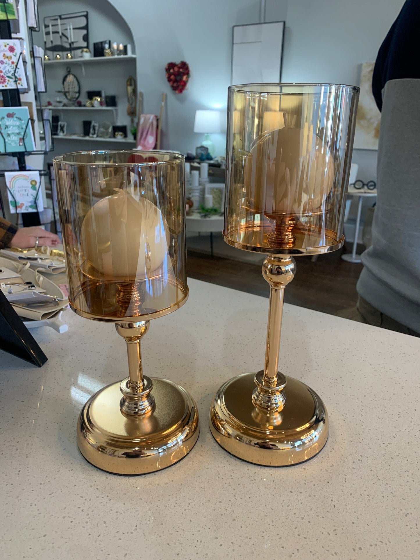 Candle & Holder Set