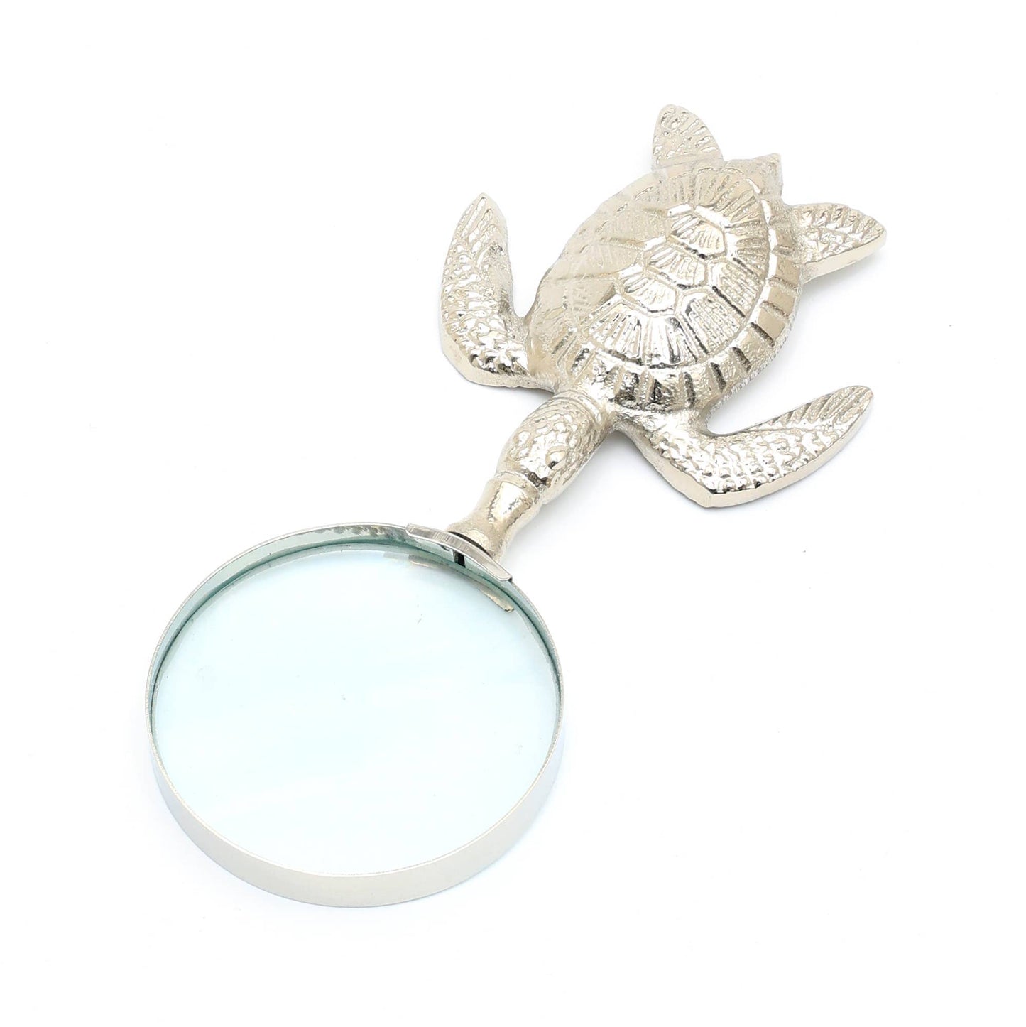 Magnifying Glass with Aluminium Turtle Handle