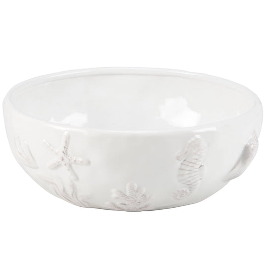 Embossed Beach Serving Bowl